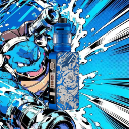 Kit dotBox 220 V2 4ml 2x18650 Blue Engraved Sonic - Dotmod