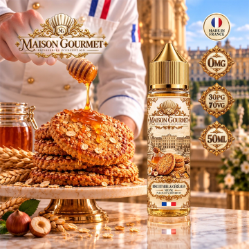 Biscuit Miel & Céréales 0mg 50ml - Maison Gourmet by Tribal Force
