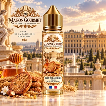 Biscuit Miel & Céréales 0mg 50ml - Maison Gourmet by Tribal Force