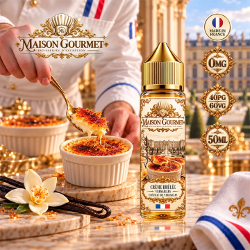 Crème Brûlée 0mg 50ml - Maison Gourmet by Tribal Force