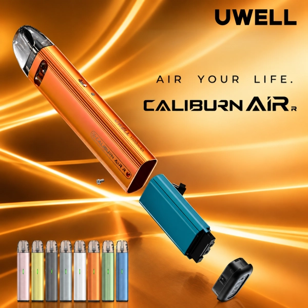 Kit Pod Caliburn Air R 3ml 1100mAh - Uwell