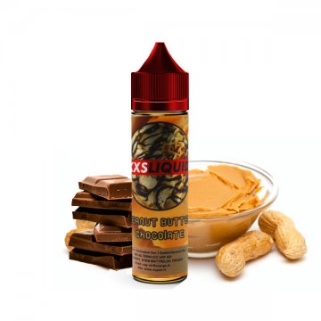 Peanut Butter Chocolate 0mg 50ml - KXS Liquid