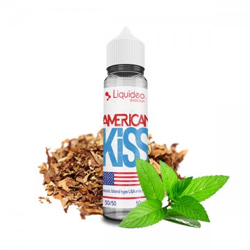 American Kiss 0mg 50ml - Liquideo Evolution