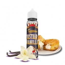 Custard Vanille 0mg 50ml - Liquideo Tentation