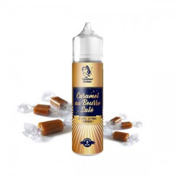 Caramel au Beurre Salé 0mg 50ml - Le Vapoteur Breton