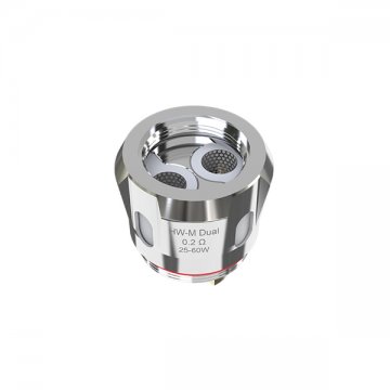 Résistances HW-M Dual 0.2Ω (5pcs) - Eleaf Résistances HW-M Dual 0.2Ω (5pcs) - Eleaf