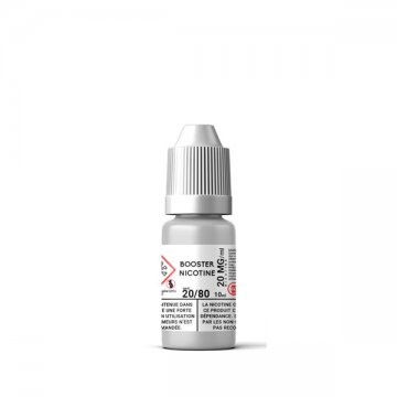 Booster de nicotine 20mg 20PG / 80VG - N+ 10ml