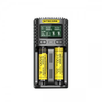 Chargeur UM2 Dual Slot 2A - Nitecore