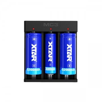 Charger MC3 3A 3 batteries - XTAR