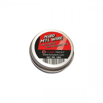 Fused Clapton Ni80 MTL Wire (28x2Ga + 38Ga 5m) - Fumytech Fused Clapton Ni80 MTL Wire (28x2Ga + 38Ga 5m) - Fumytech