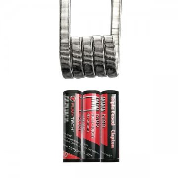 Triple Fused Clapton Ni80 28*3+38GA 0.30Ω (10pcs) - Fumytech Triple Fused Clapton Ni80 28*3+38GA 0.30Ω (10pcs) - Fumytech