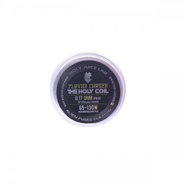 Coils Holy Coil Alien Fused Clapton 3mm 0.17Ω (2pcs) - Holy Juice Coils Holy Coil Alien Fused Clapton 3mm 0.17Ω (2pcs) - Holy Juice