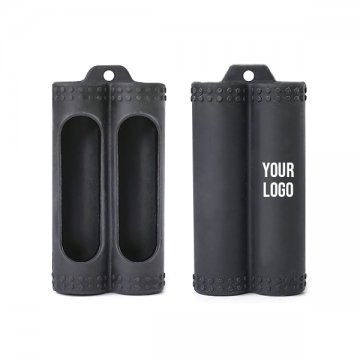 Silicone Case for 2 Batteries 18650 Customized Silicone Case for 2 Batteries 18650 Customized