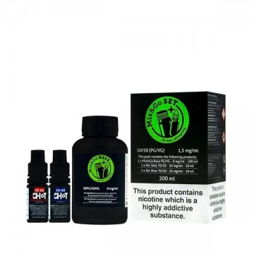 Kit Base DIY Mix&Go 50PG/50VG 200ml - Chemnovatic Kit Base DIY Mix&Go 50PG/50VG 200ml - Chemnovatic