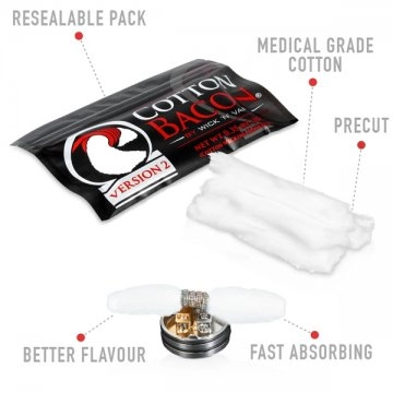 Coton Bacon V2 - Wick N' Vape