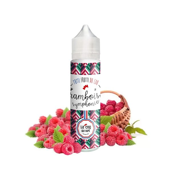 Framboise Symphonie 0mg 50ml - Le Coq Qui Vape