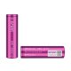 Efest Batterie rechargeable 3000mAh 3.7V 18500 35A sommet plat violet