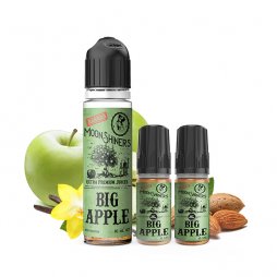 Big Apple 0mg 40ml + 2 Booster 10ml - MoonShiners