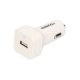 Chargeur voiture USB Duracell 2.4A blanc BLISTER - Duracell