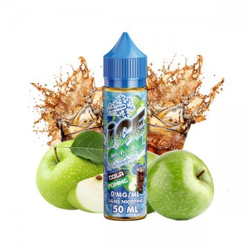 Cola Pomme 0mg 50ml - Ice Cool by Liquidarom