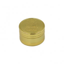 Grinder 3 levels 40mm Gold Coin Shape