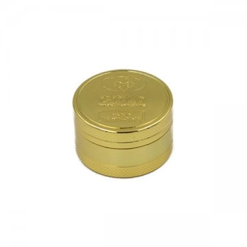Grinder 3 étages 40mm Gold Coin Shape