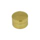 Grinder 3 levels 40mm Gold Coin Shape