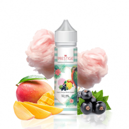 Cassis Mangue Barbe à papa 0mg 50ml - Prestige Fruits