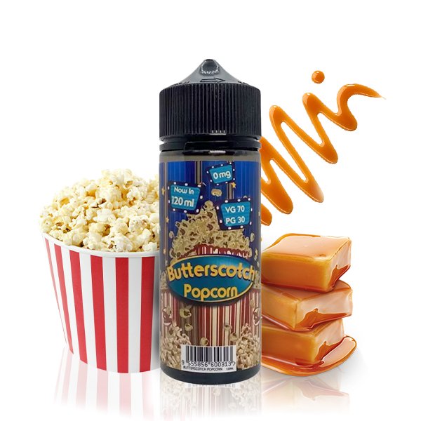 Butterscotch Popcorn 0mg 100ml - Fizzy