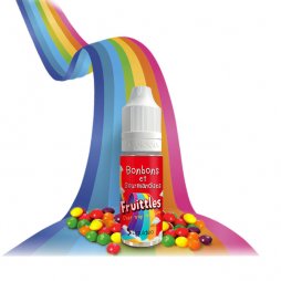 Bonbons et Gourmandises 10ml - Fruittles  Liquidéo