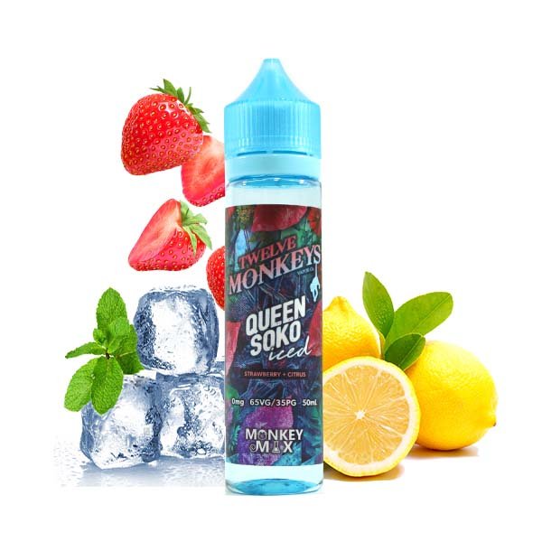 Ice Age Queen Soko Iced 0mg 50ml - Twelve Monkeys
