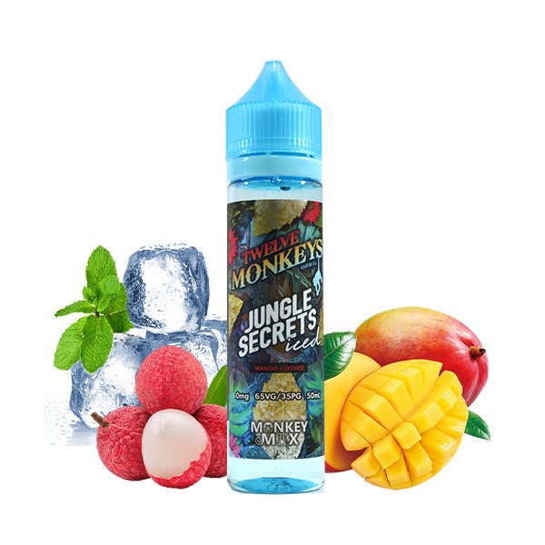 Ice Age Jungle Secrets Iced 0mg 50ml - Twelve Monkeys