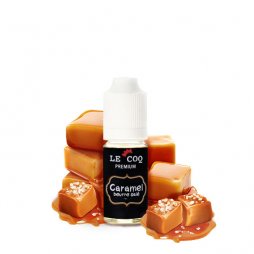 Caramel beurre salé - Le Coq Qui Vape 4x10ml TPD READY
