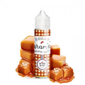 Caramel Beurre Salé 0mg 60ml- Les Bêtises Du Coq