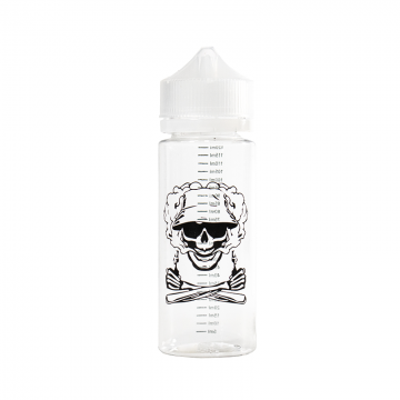 Graduated bottle 120ml Bob Skull