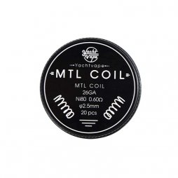 Mtl Coil 26GA ni80 0.6Ω 2.5mm (20pcs) - Yachtvape