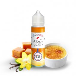 Crême Brulée 0mg 50ml - Le Coq Qui Vape