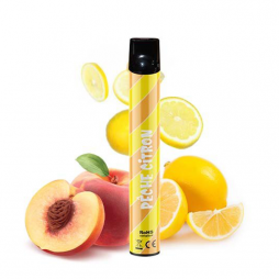 Pêche Citron 600 puffs - Wpuff by Liquidéo