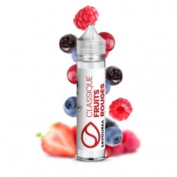 Fruits rouges 0mg 50ml - Savourea