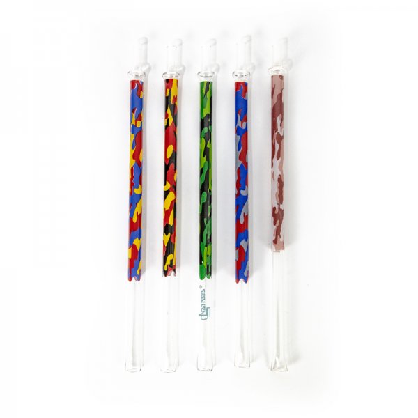 Tuyau en verre pour Chicha Narguilé Camouflage