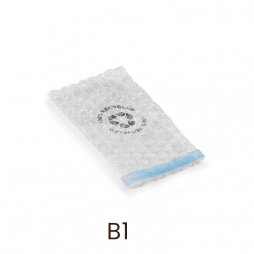 B1 Bubble bag with adhesive closure 100% recycled 10x4mm