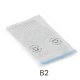 B2 Bubble bag with adhesive closure 100% recycled 220x360mm