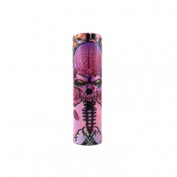 Wraps for battery Pink Skull 18650 (5pcs)