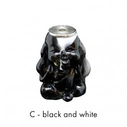 Monks Hear No Evil atty stand - Bearded Viking Custom