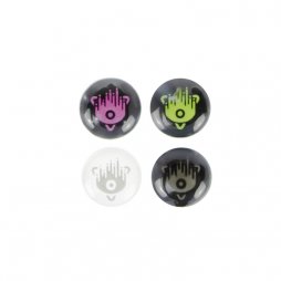 Epoxy Resin Button - The Mind Flayer X Damn Vape