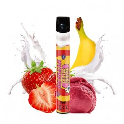 Puff Ice Banane Fraise - Wpuff by Liquidéo