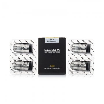 Cartridges Caliburn A2S 1.2Ω (4pcs) - Uwell