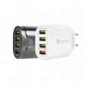 Adaptater Wall/USB 4 port 3,1A 5V Fast Charge - BK385