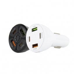 Chargeur Rapide Voiture 4 Ports - BK362-2PD