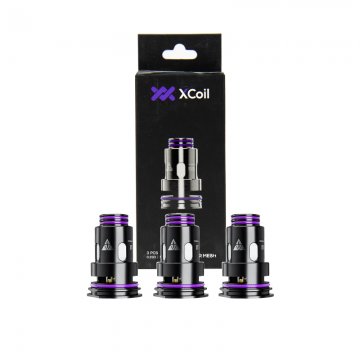 Résistances Geyser  XCoil Single Air Mesh 15s Coil 0.23Ω (3pcs) - VapX